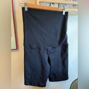 Kindred Bravely Maternity Small Black Bike Shorts